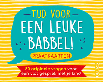 Tijd voor een leuke babbel! Praatkaarten