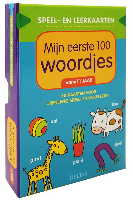Speel- en leerkaarten - Mijn eerste 100 woordjes vanaf 1 jaar