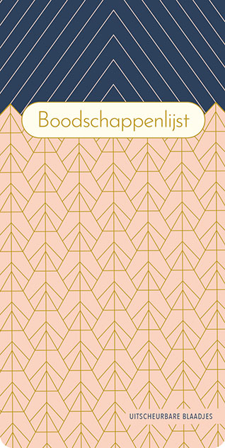 Boodschappenlijst - Pink Patterns
