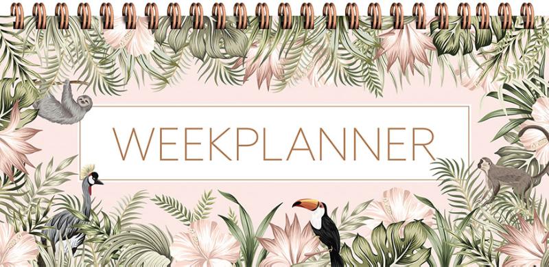 Weekplanner - Tropical (Spiraal)