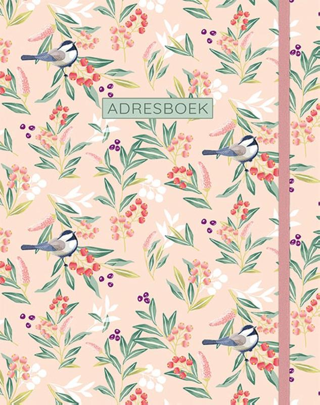 Adresboek (groot) - Romantic Garden