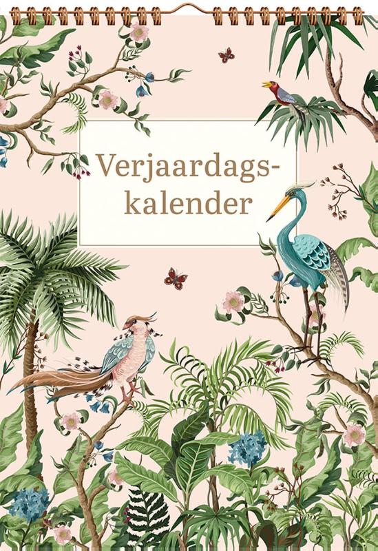 Verjaardagskalender - Tropical