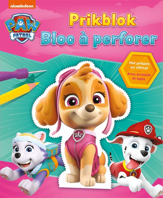 Paw Patrol prikblok (roze)