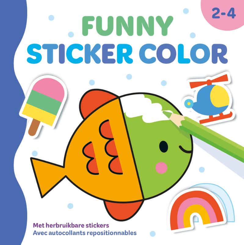 Funny Sticker Color (2-4 j.) / Funny Sticker Color (2-4a.)
