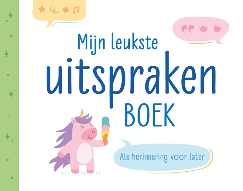 Mijn leukste uitspraken boek (groen)