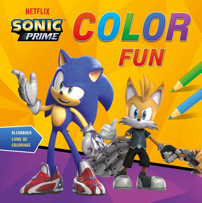 Sonic Prime Color Fun