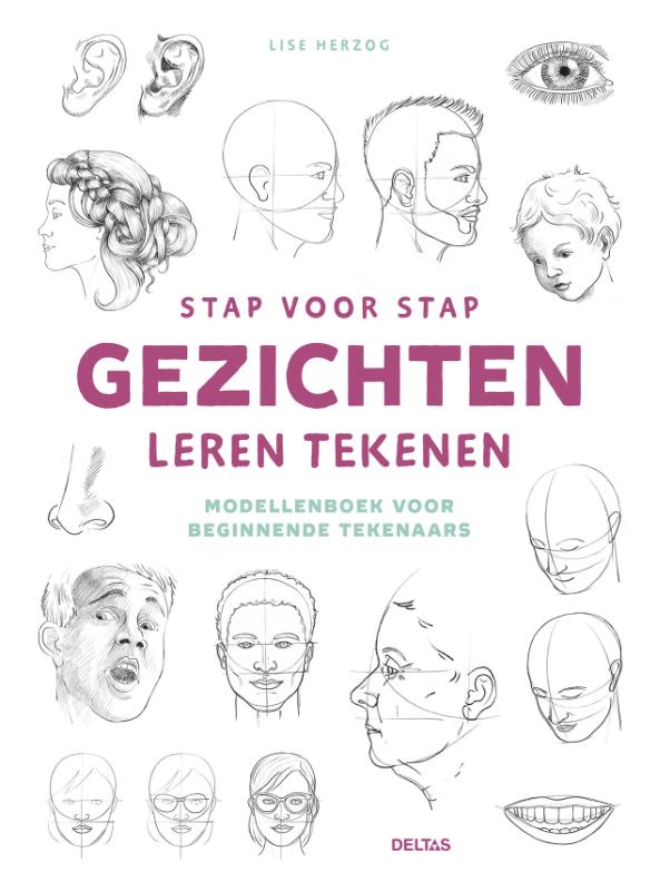Stap voor stap gezichten leren tekenen