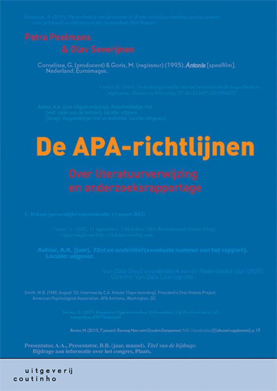 De APA-richtlijnen