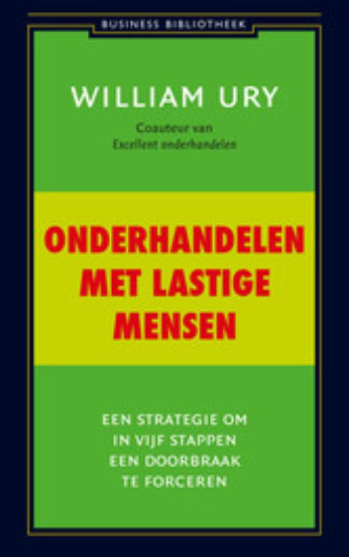 Onderhandelen met lastige mensen