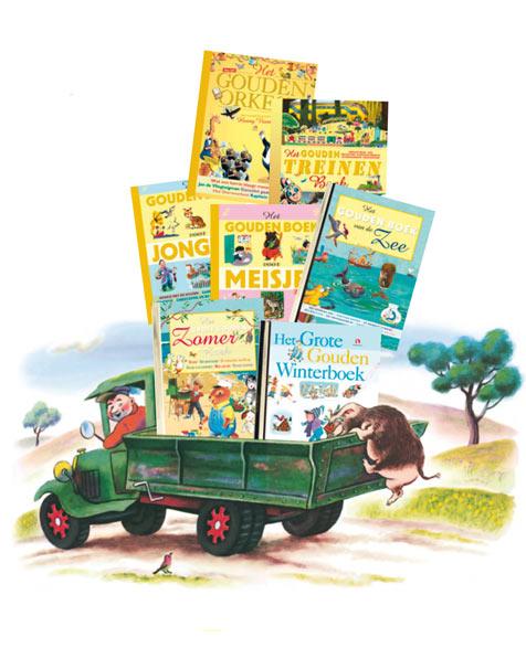 Hoep zei de chauffeur Gouden Boekjes Display