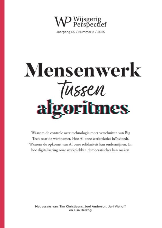 Mensenwerk tussen algoritmes
