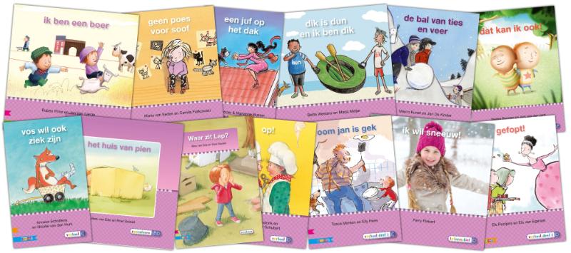 Pakket leesboeken kim-versie kern 7 (13 titels)