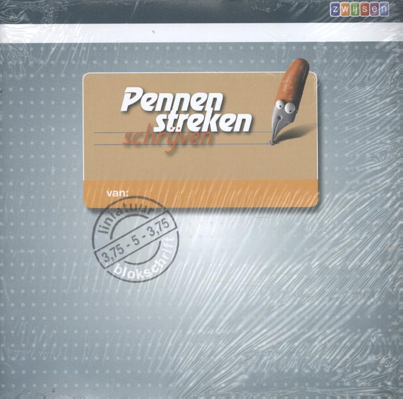 Pennenstreken ed2 lijntjesschrift blokschrift 3,75-5-3,75 (5v)