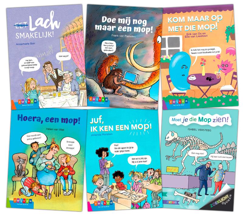 Pakket Moppenboeken groep 4-8 (6 titels)