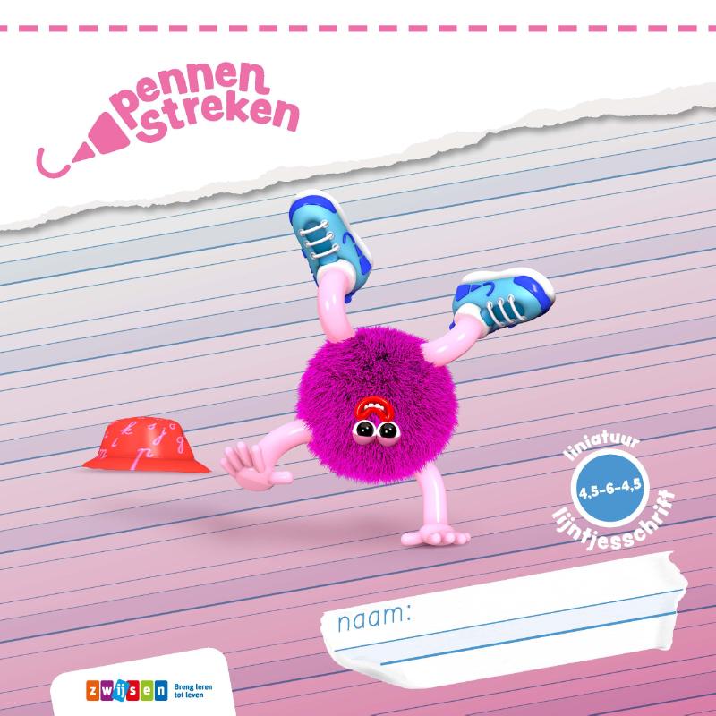 lijntjesschrift blokschrift (set 5ex)