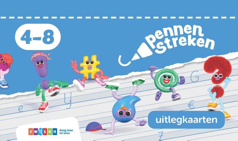 uitlegkaarten blokschrift