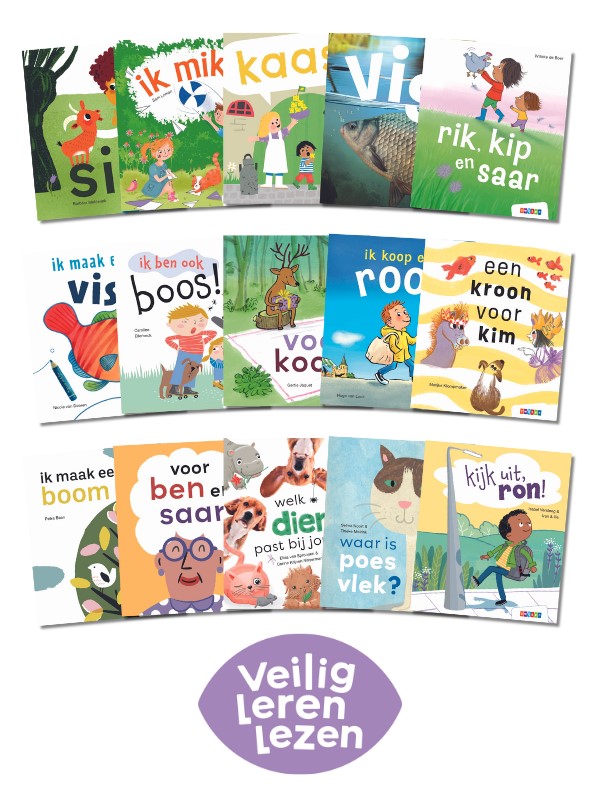 Boekenpakket Veilig leren lezen Zoem-versie anker 1 (15 titels)