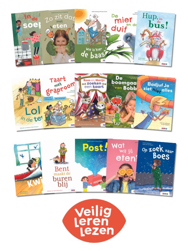 Boekenpakket Veilig leren lezen Zoem-versie anker 7 (15 titels)