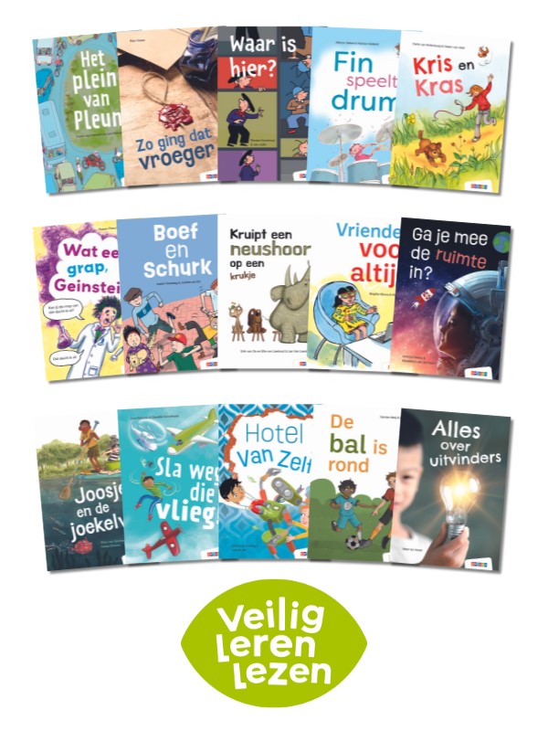 Boekenpakket Veilig leren lezen Zoem-versie anker 8 (15 titels)