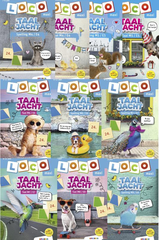 Loco maxi pakket Taaljacht (10 boekjes)