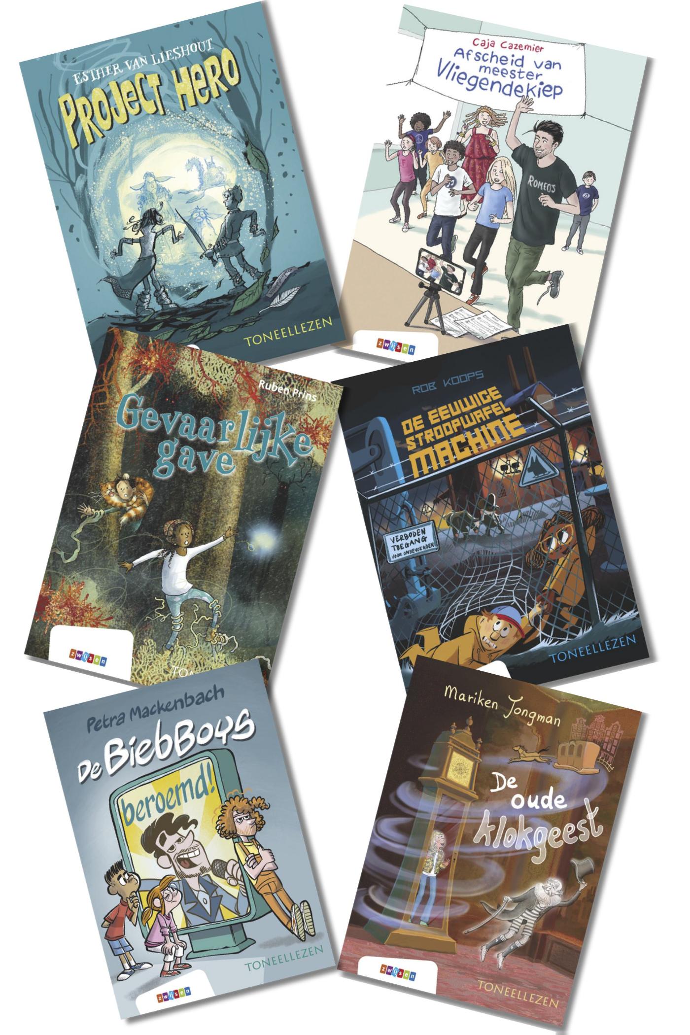 Pakket 2 Toneellezen groep 8 (6 titels)