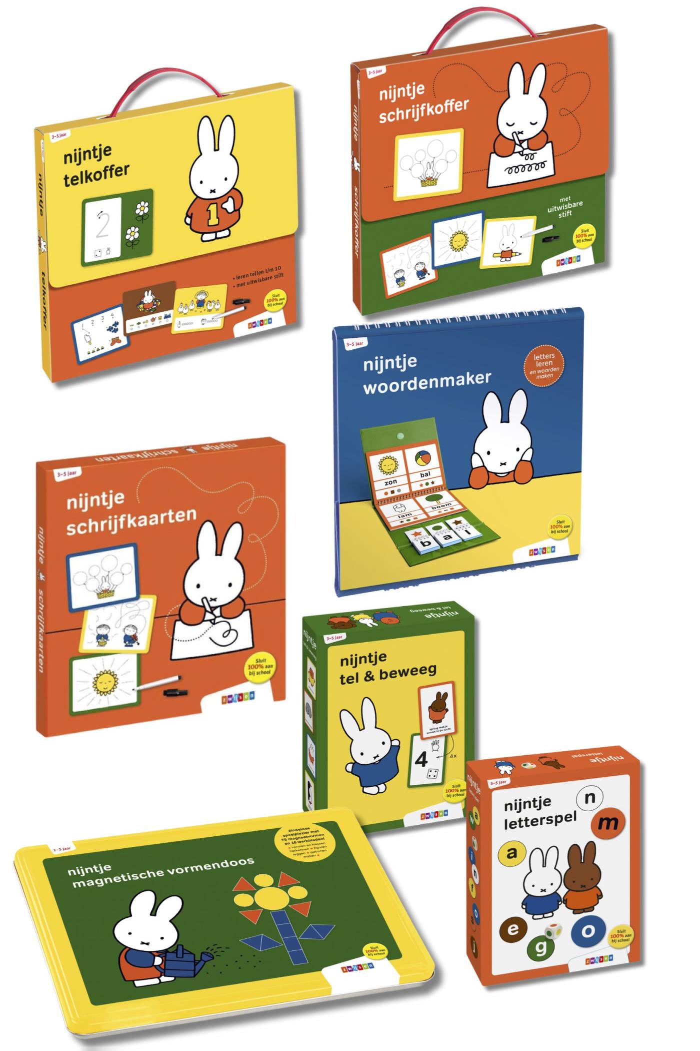 Pakket nijntje 70 jaar (7 spellen)