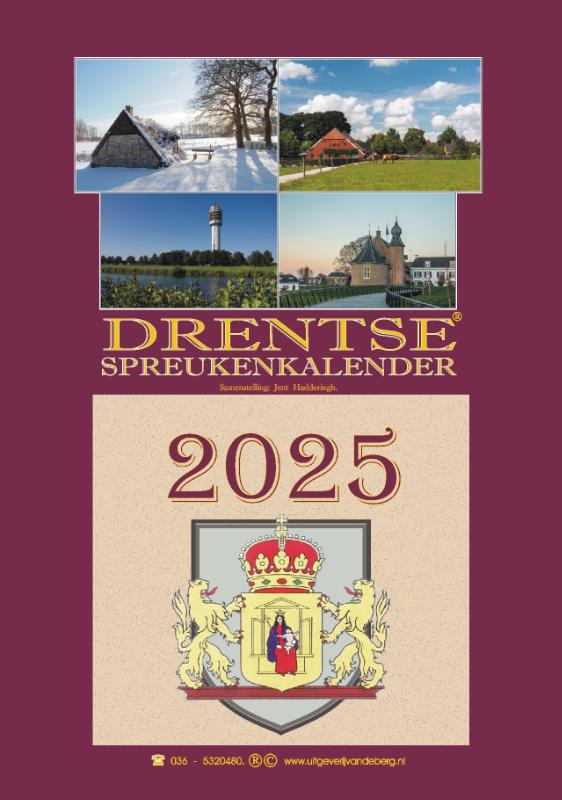 Drentse spreukenkalender 2025