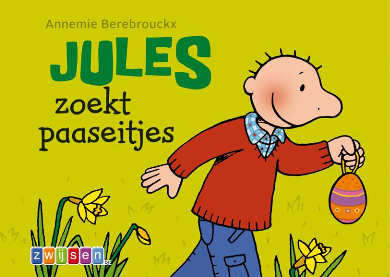 Jules zoekt paaseitjes