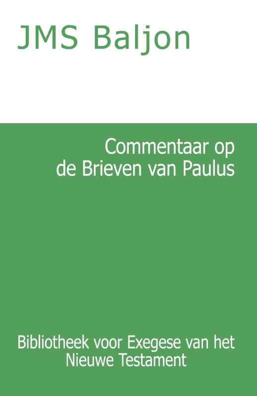 Commentaar op de Brieven van Paulus