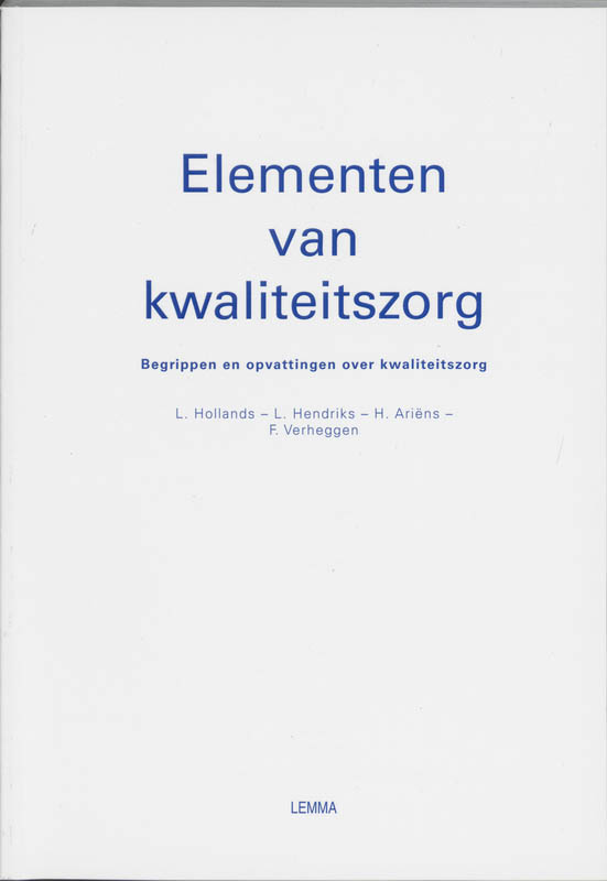 Elementen van kwaliteitszorg