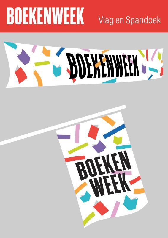 Boekenweek 2024 Vlag en Spandoek