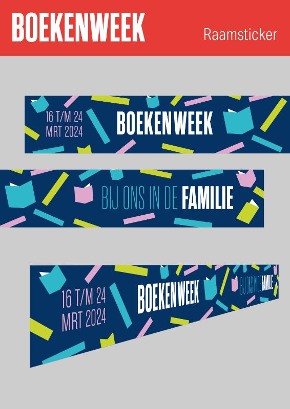 Boekenweek 2024 Raamsticker