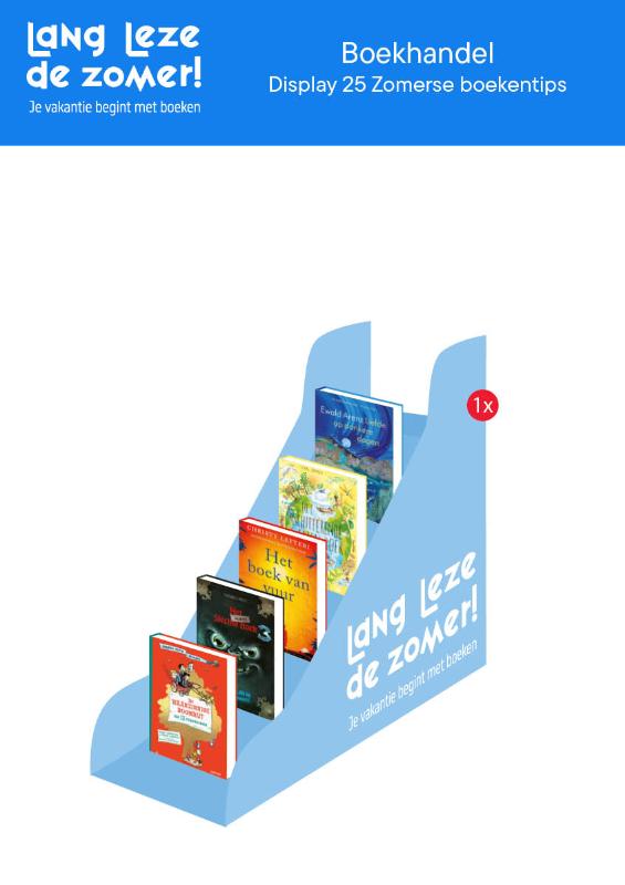 Zomerlezen 2024 Boekentips display