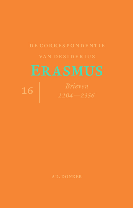 De correspondentie van Desiderius Erasmus