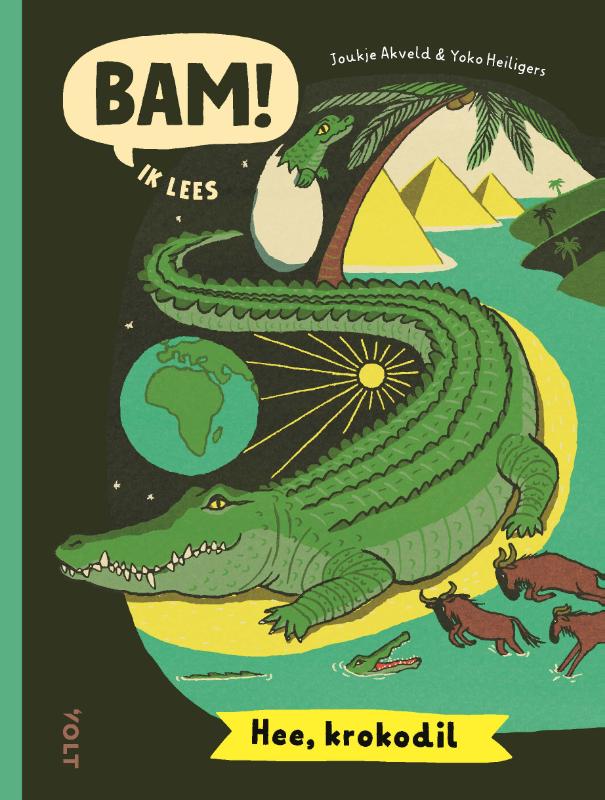 BAM! Ik lees: Hee, krokodil