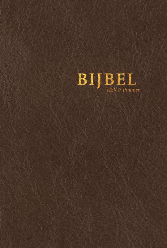 Bijbel (HSV) met psalmen - met goudsnee