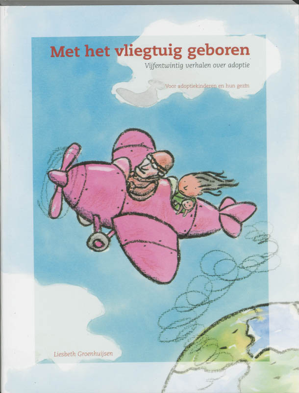 Met het vliegtuig geboren