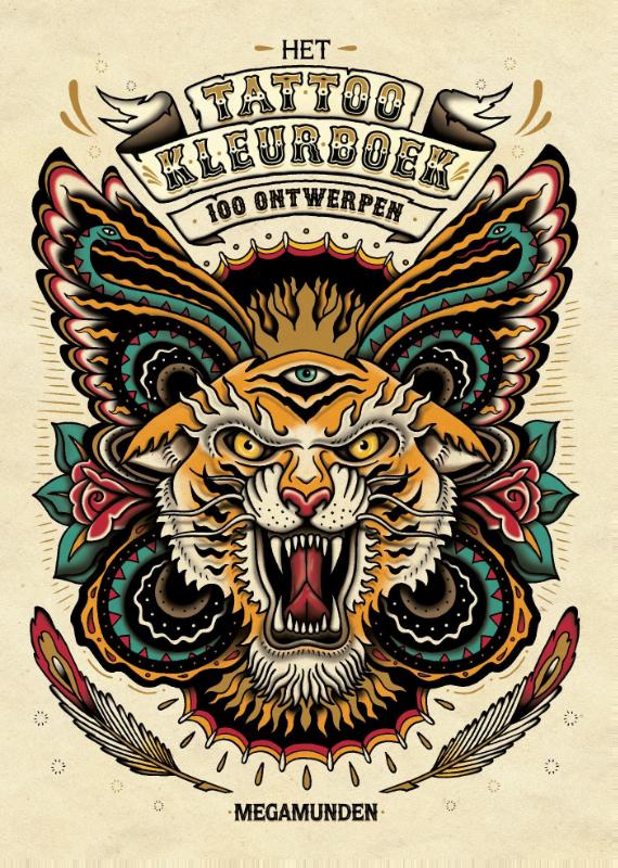 Het tattoo kleurboek