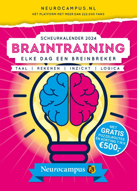 Neurocampus Braintraining Scheurkalender 2024