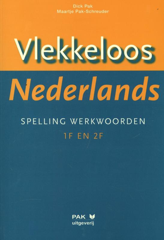 Spelling werkwoorden taalniveau 1F en 2F