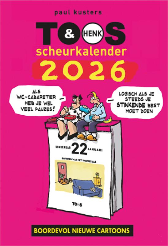 Toos & Henk-scheurkalender 2026