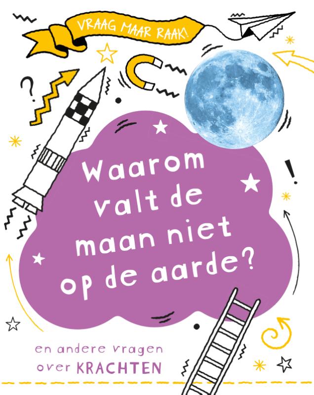 Waarom valt de maan niet op de aarde?