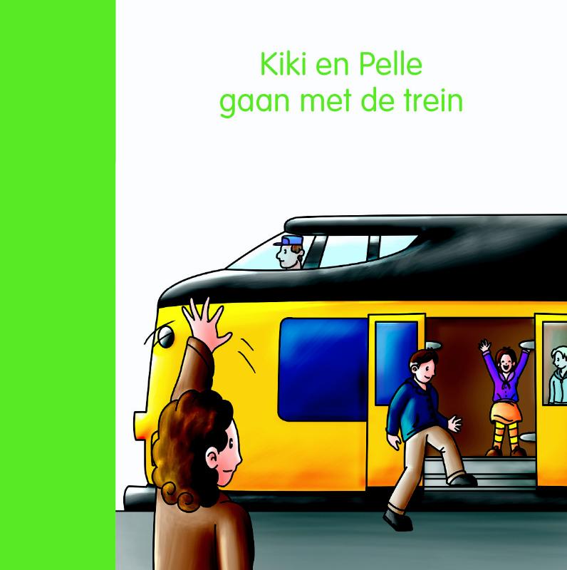 Kiki en Pelle gaan met de trein