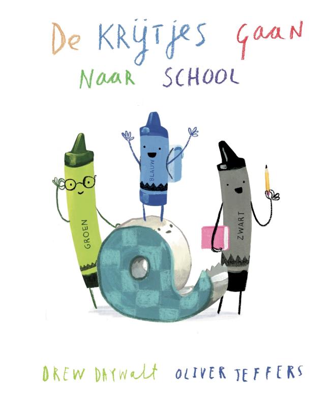 De krijtjes gaan naar school