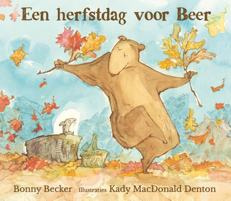Een herfstdag voor beer