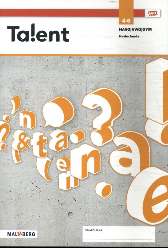 Havo/vwo/gym 4-6 Nederlands