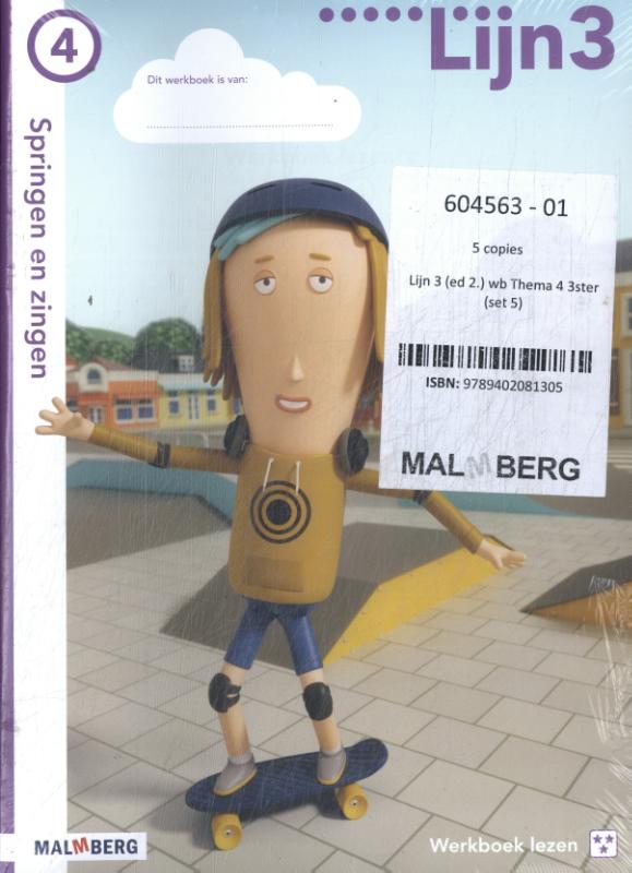 Lijn 3 (editie 2) Werkboek Thema 4 *** (set 5)