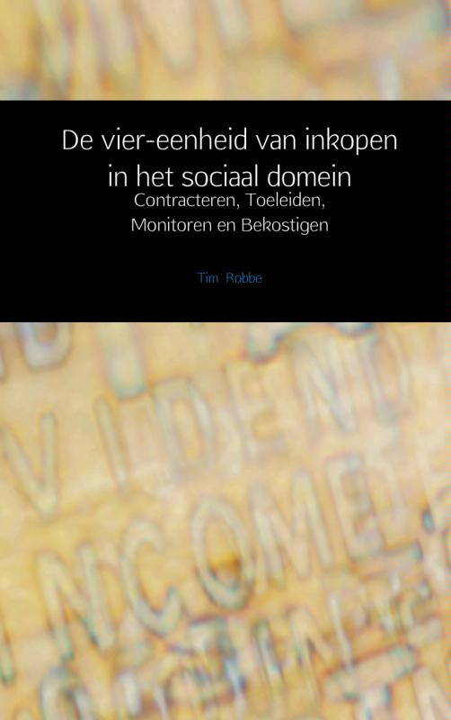 De vier-eenheid van inkopen in het sociaal domein