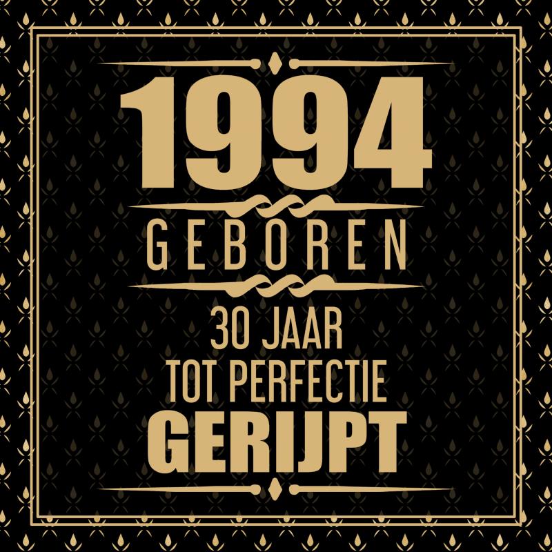 1994 Geboren 30 Jaar Tot Perfectie Gerijpt