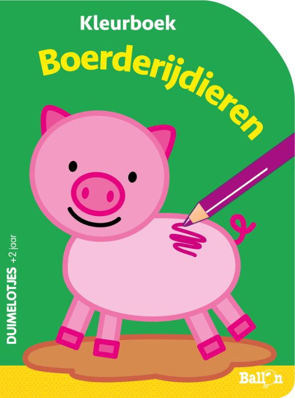 kleurboek Boerderijdieren